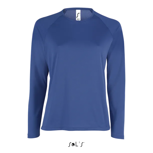  SOL'S SPORTY LSL WOMEN - LONG SLEEVE SPORTS T-SHIRT - SOL'S Royal blue