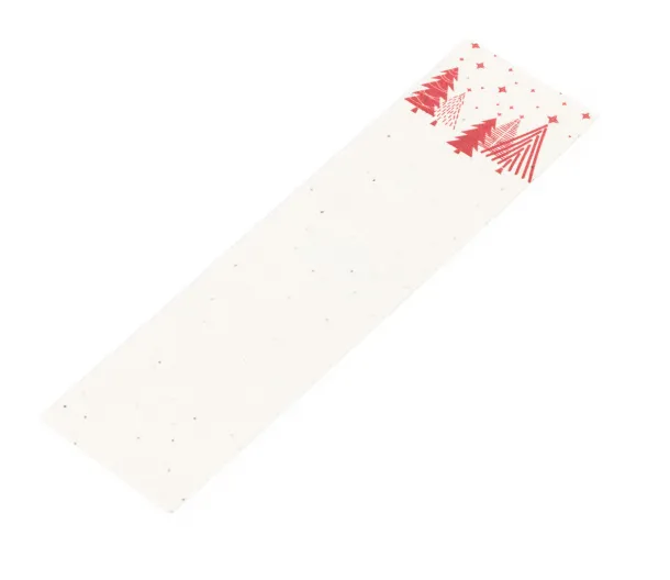 Baird Christmas bookmark White