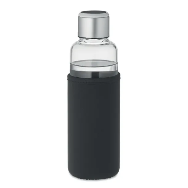 INDER Staklena boca sa senzor podsjetnikom, 500 ml Crna