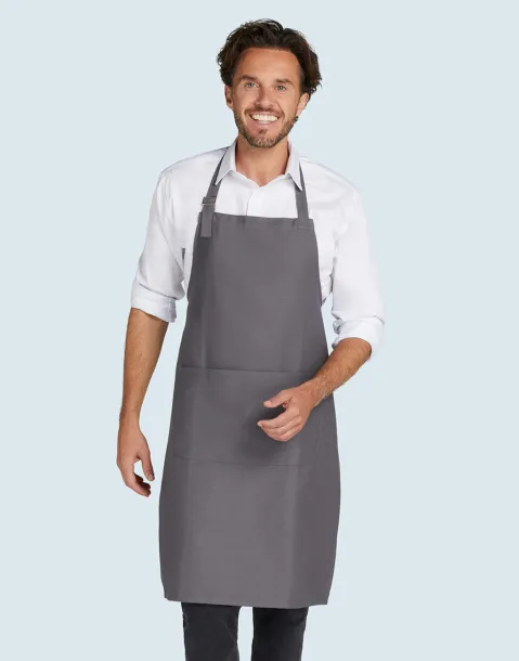  LISBON Organic Heavyweight Bib Apron with Pocket - SG Accessories - BISTRO (Ex JASSZ Bistro)