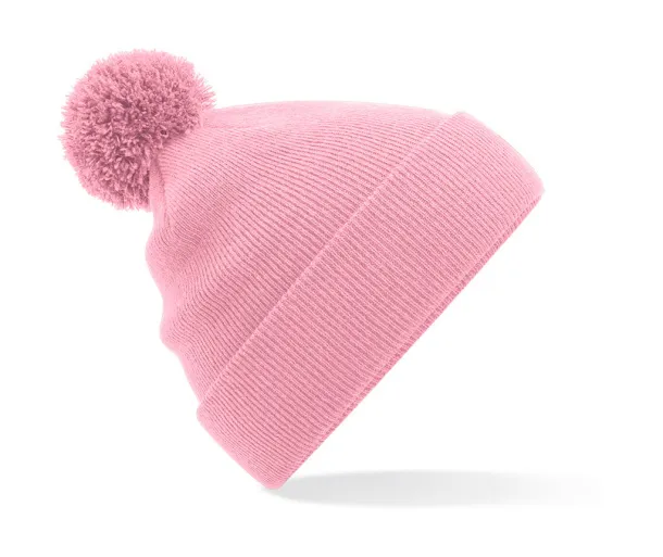  Original Pom Pom Beanie - Beechfield Dusky Pink