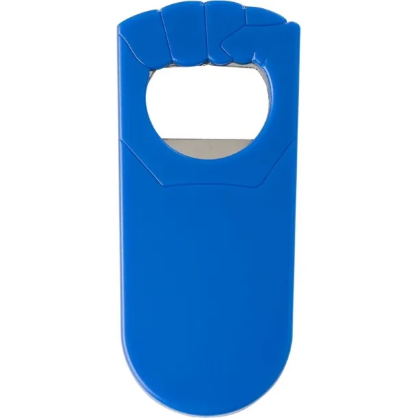  Bottle opener "fist" blue