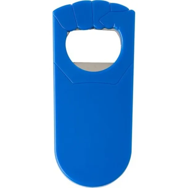  Bottle opener "fist" blue