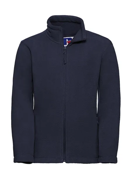  Kids Full Zip Outdoor Fleece - Russell  French Navy