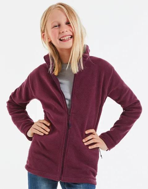  Kids Full Zip Outdoor Fleece - Russell 