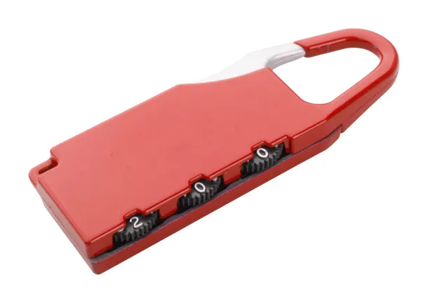 Zanex luggage lock Red