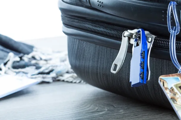 Zanex luggage lock Blue