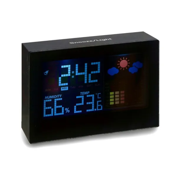  Digital weather station black