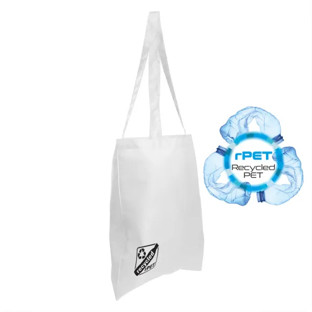  RPET shopping bag white