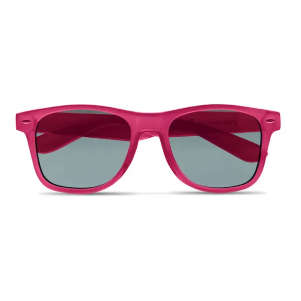 MACUSA Sunglasses in RPET transparent fuchsia