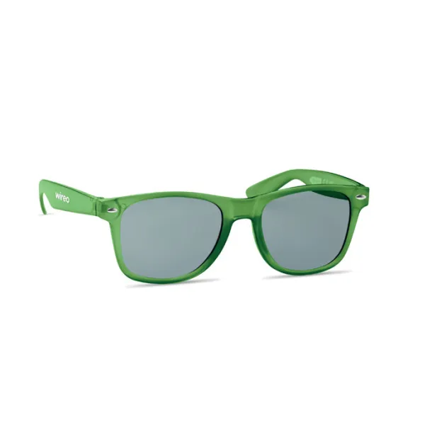 MACUSA Sunglasses in RPET transparent green