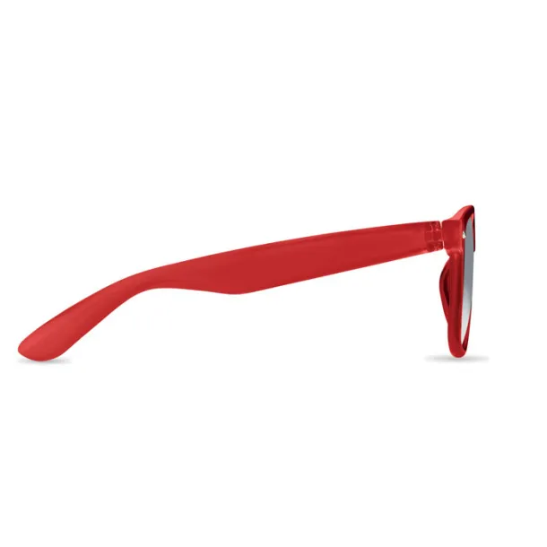 MACUSA Sunglasses in RPET transparent red