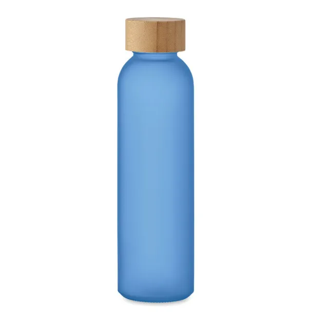 ABE Mutna staklena boca 500 ml transparent blue