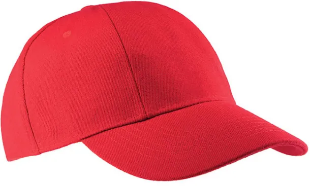  6 PANEL EASY-PRINT CAP - K-UP Red