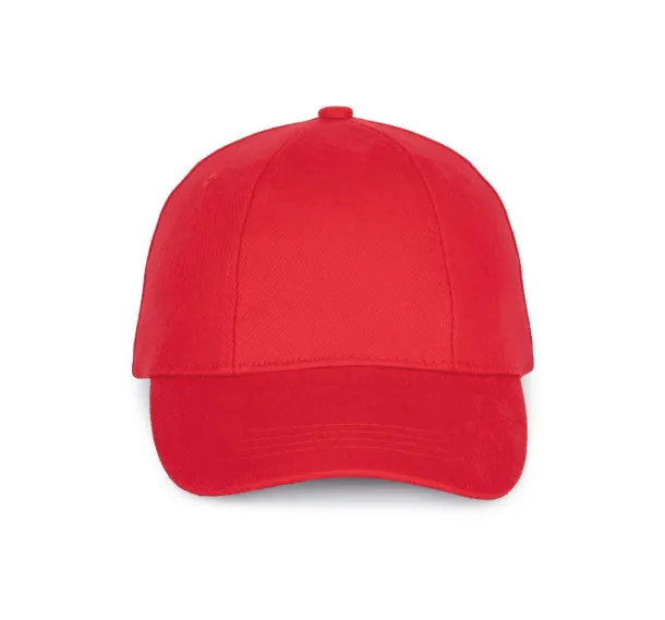  6 PANEL EASY-PRINT CAP - K-UP Red