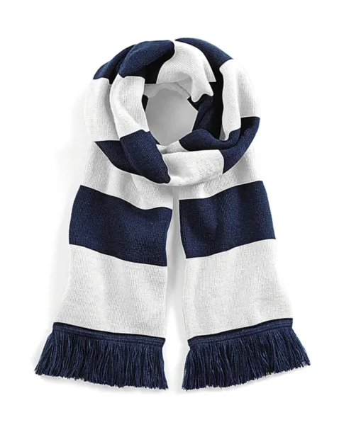  Stadium Scarf - Beechfield French Navy Bijela