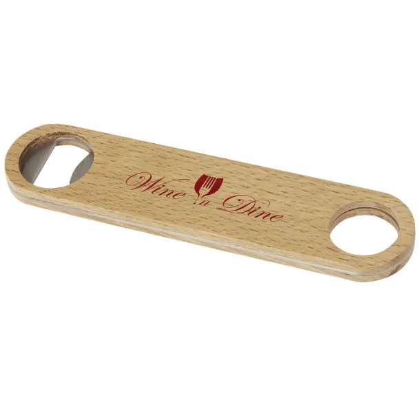 Origina wooden bottle opener - Unbranded Natural