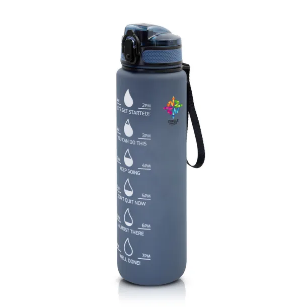 Bennie motivacijska boca, 1000 ml Mornarski plava