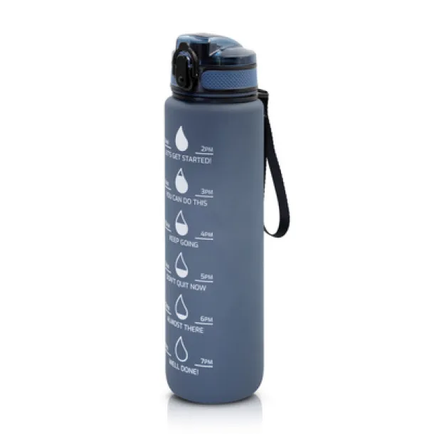 Bennie Motivational bottle 1000 ml navy blue