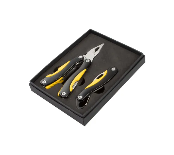 Factory multi tool set Black Yellow