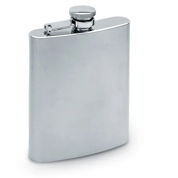 SLIMMY FLASK Slim hip flask Matt Silver