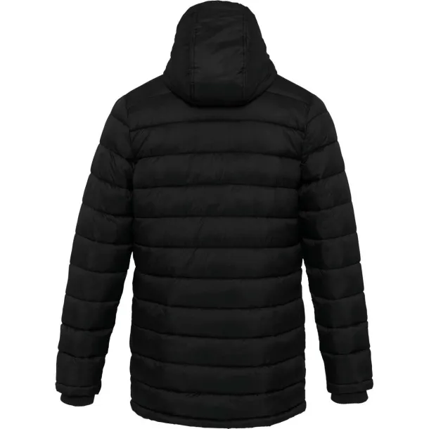  MEN'S LIGHTWEIGHT HOODED PADDED PARKA - Kariban Black