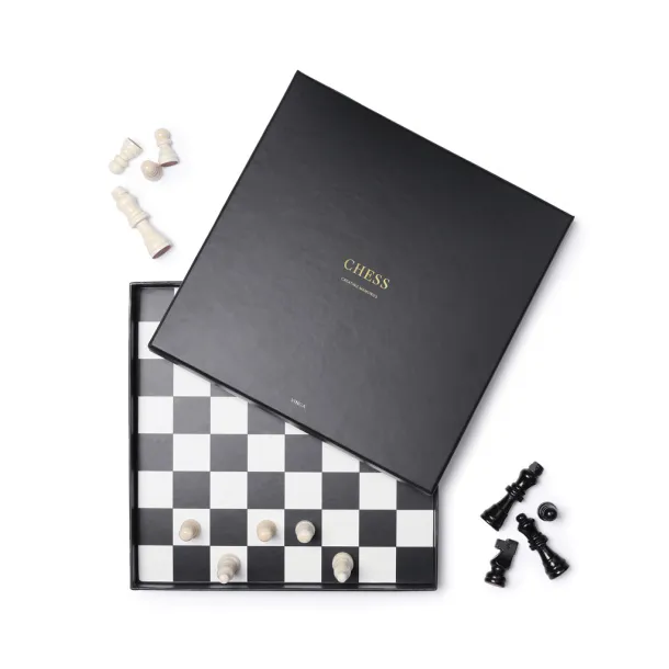  VINGA Chess coffee table game - Vinga Black 