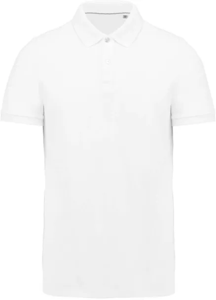  MEN'S SUPIMA® SHORT SLEEVE POLO SHIRT - Kariban White