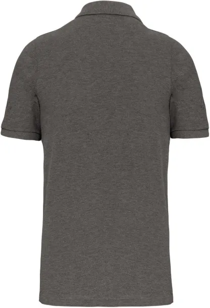  MEN'S SUPIMA® SHORT SLEEVE POLO SHIRT - Kariban Grey Heather