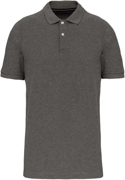  MEN'S SUPIMA® SHORT SLEEVE POLO SHIRT - Kariban Grey Heather