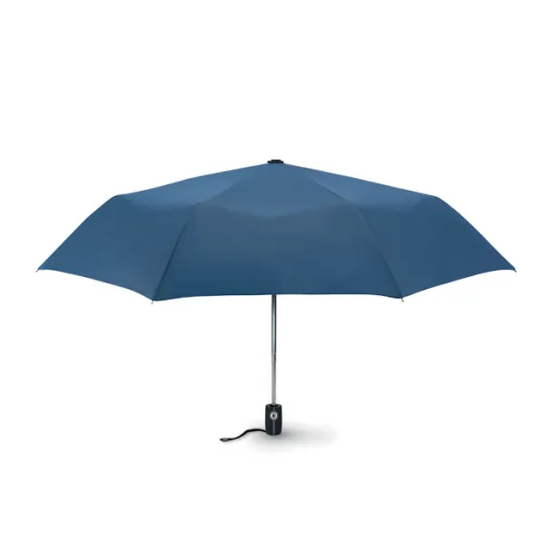 GENTLEMEN Luxe 21" storm umbrella Blue