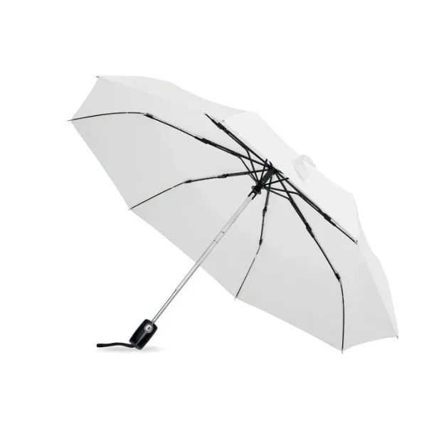 GENTLEMEN Luxe 21" storm umbrella White