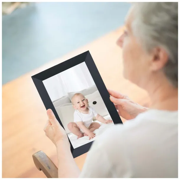 Prixton Prado 10" Frameo wifi digital photo frame - Prixton Solid black