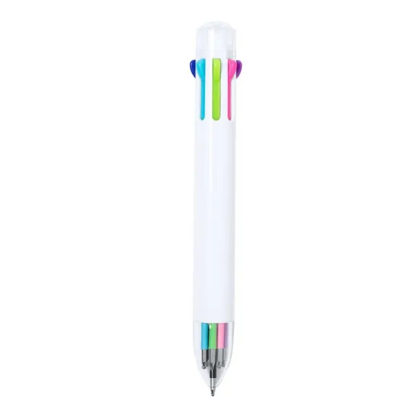  Ball pen, multicolour ink white