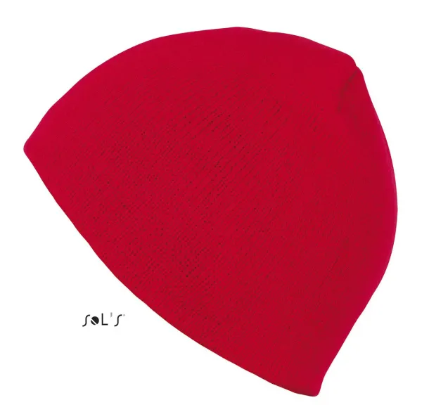 SOL'S BRONX UNISEX ACRYLIC HAT - SOL'S Red