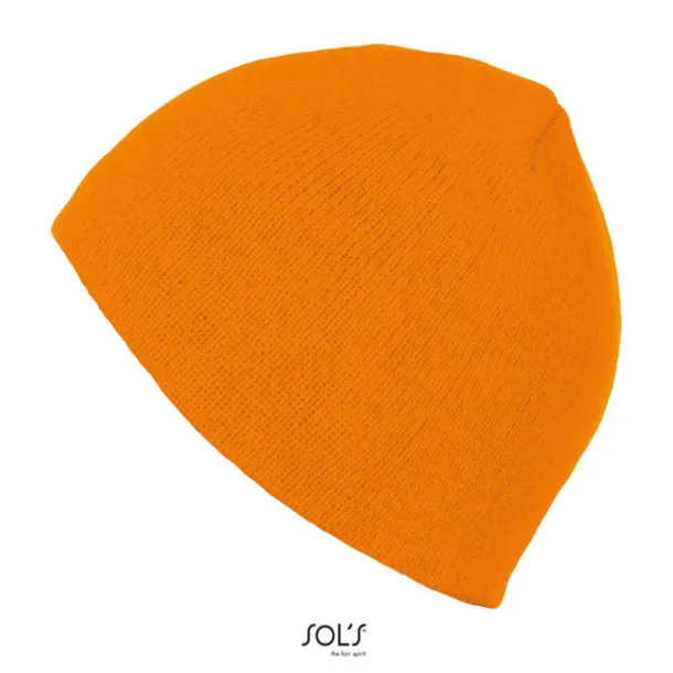 SOL'S BRONX UNISEX ACRYLIC HAT - SOL'S Orange