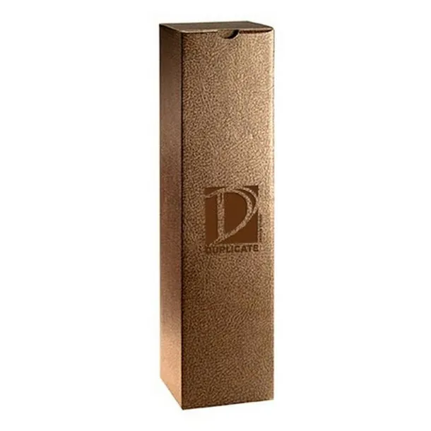  Exclusive wine carton 1 el. brown