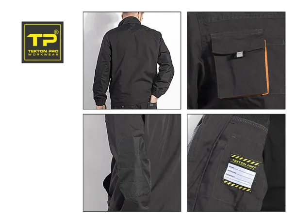 HAMMER JACKET workwear jacket - TEKTON PRO Dark gray