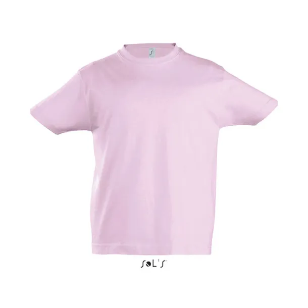 IMPERIAL KIDS TSHIRT-190g Medium Pink