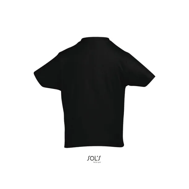 IMPERIAL KIDS TSHIRT-190g deep black