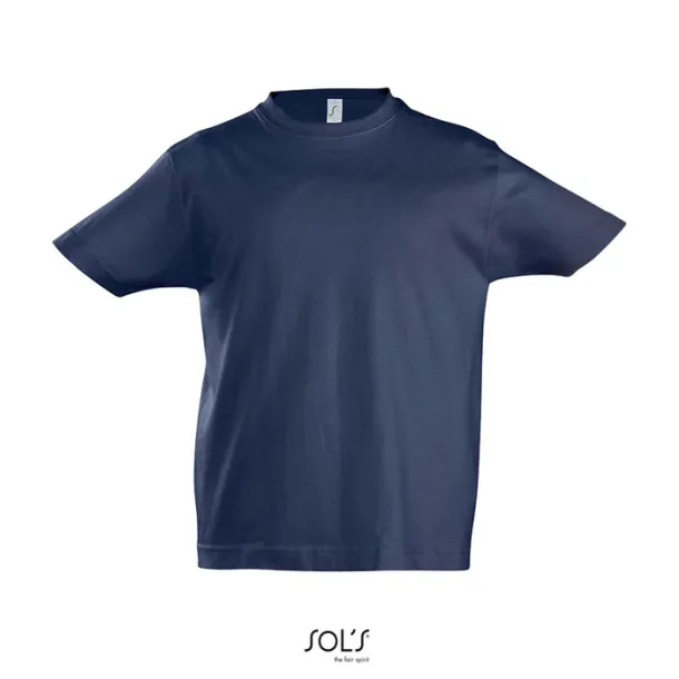 IMPERIAL KIDS TSHIRT-190g French Navy