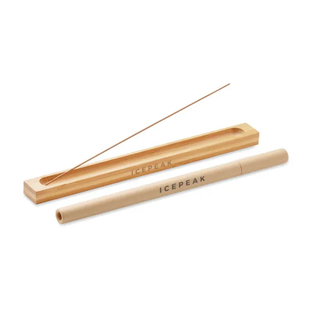 XIANG Incense set in bamboo Wood