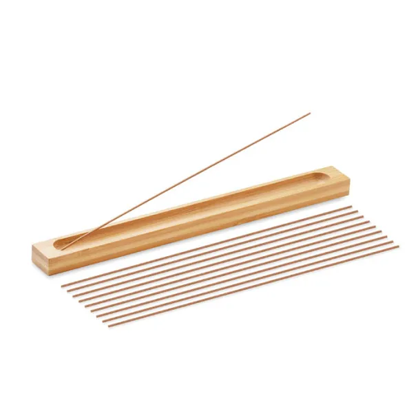 XIANG Incense set in bamboo Wood