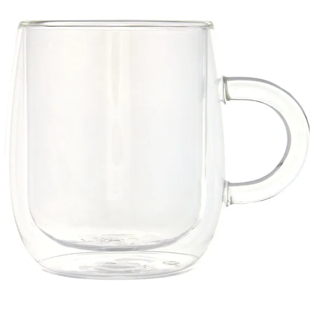 Iris 330 ml glass mug - Unbranded White