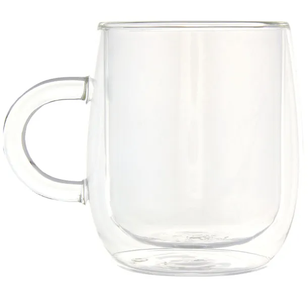 Iris 330 ml glass mug - Unbranded White