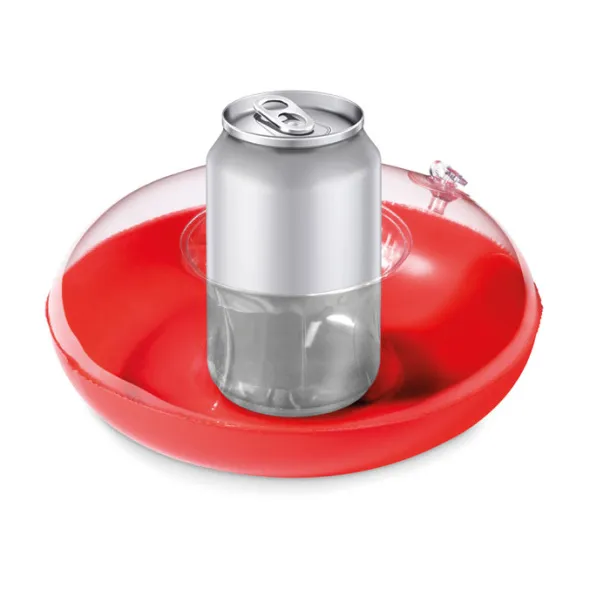CANNY Inflatable PVC can holder Red