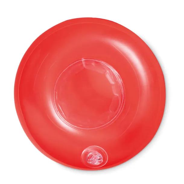 CANNY Inflatable PVC can holder Red