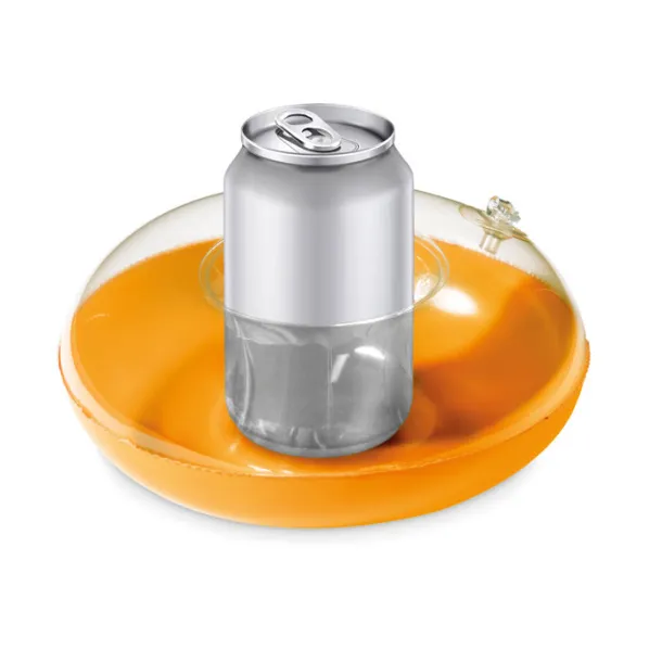 CANNY Inflatable PVC can holder Orange