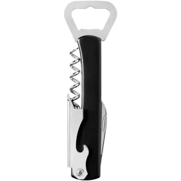 Milo waitress knife Solid black Silver