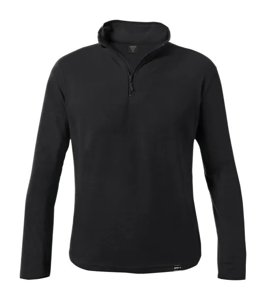 Mecox RPET fleece jacket Black